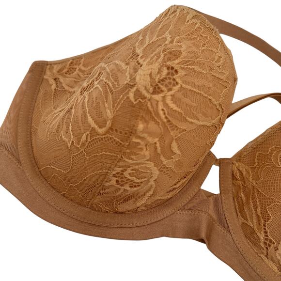 Soma Lightly Lined Perfect Coverage Lace Bra Size 36D - Picture 2 of 4